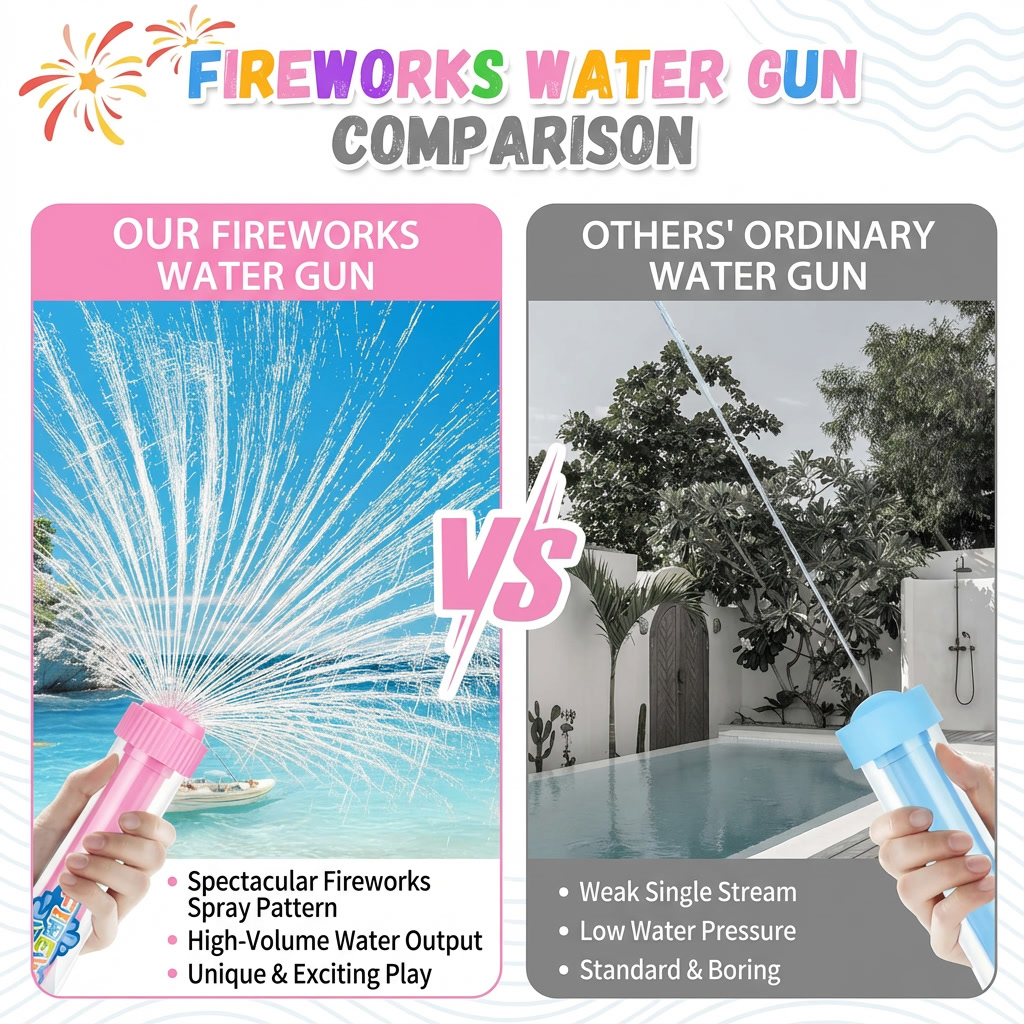 Firework Spray Water Gun